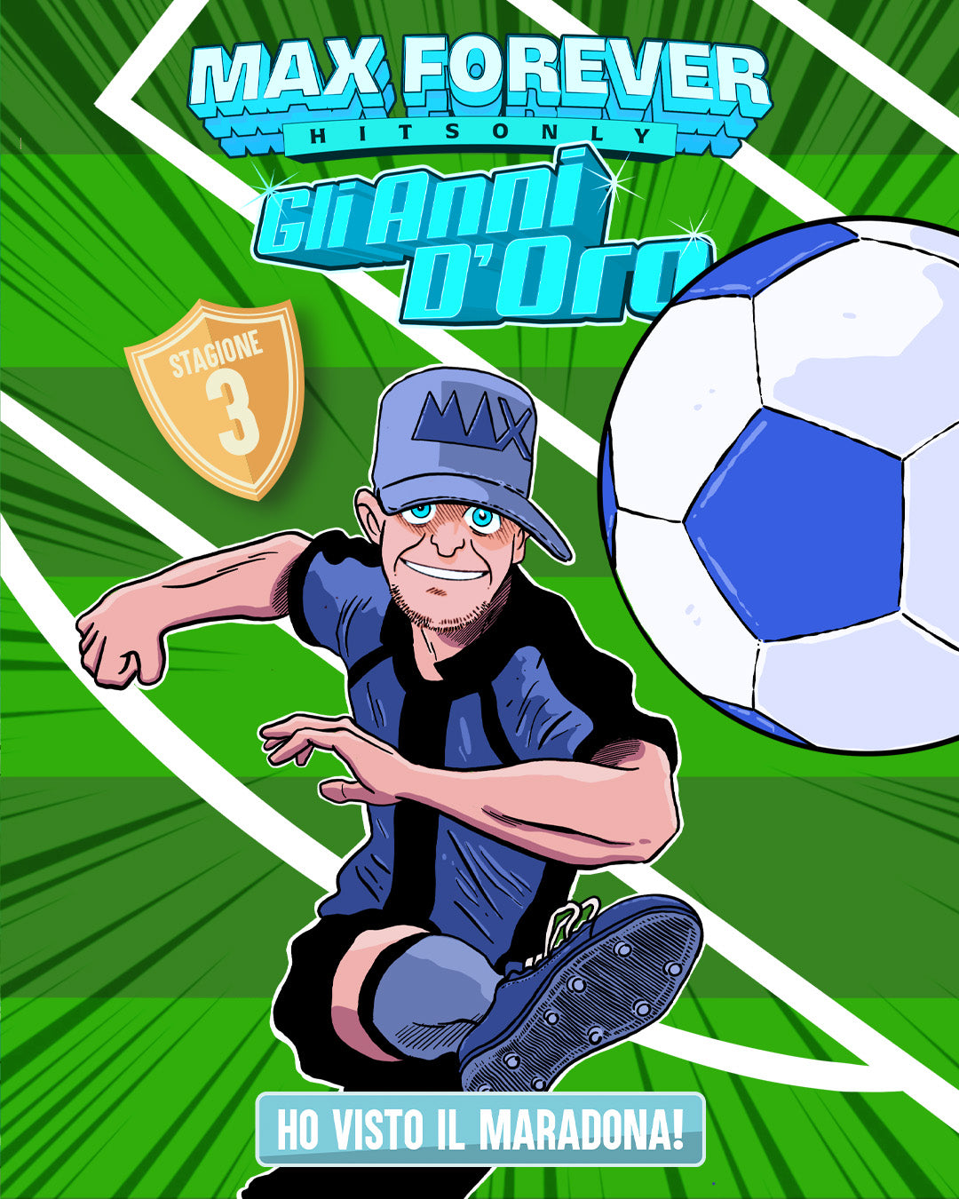 Comic Book - Gli Anni D'Oro - Ho visto il Maradona! - Variant Cover