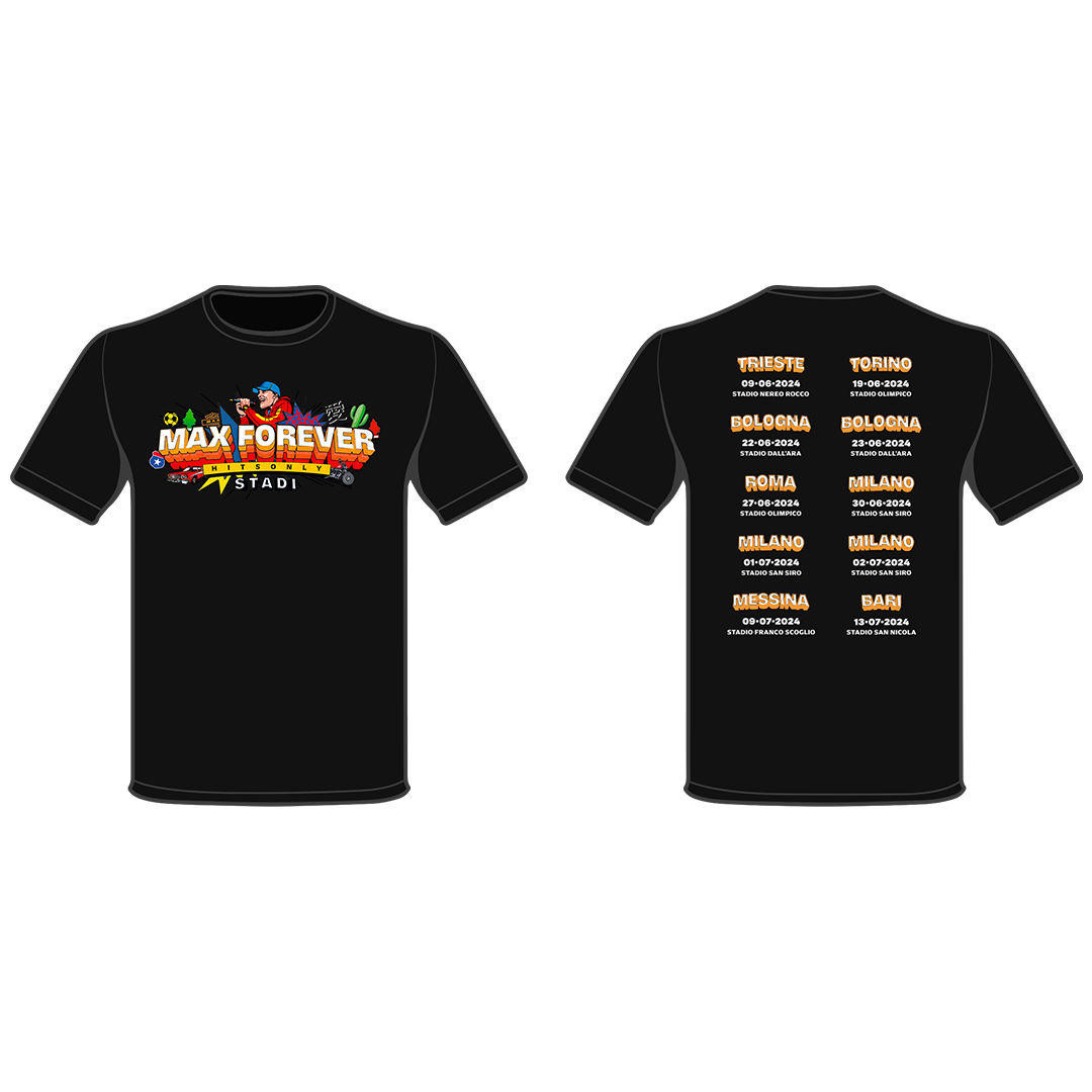 T-Shirt - Max Forever Black